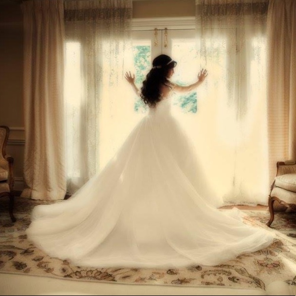 Mark Zunino wedding dress from Kleinfeld